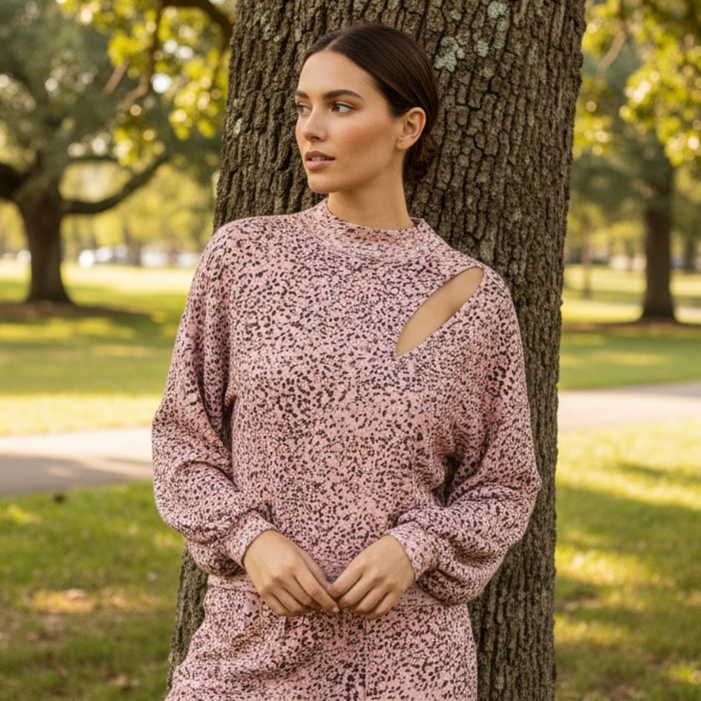 n:PHILANTHROPY Twist Cut-Out Sweatshirt